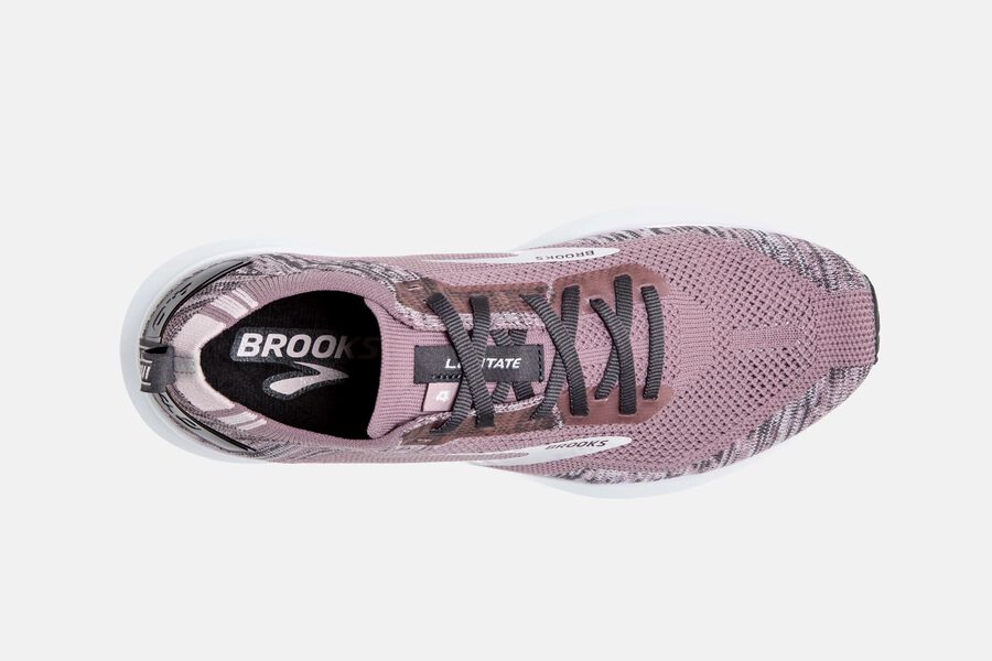 Brooks Levitate 4 Road Running Shoes Womens Pink/White 460972-IZO